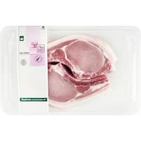 woolworths pork free farmed loin chops small