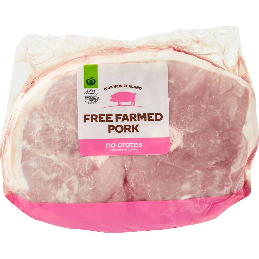 Woolworths Pork Bone In Leg