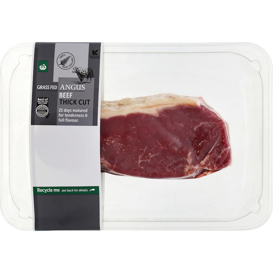 Woolworths Angus Beef Thick Cut Sirloin