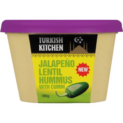 Turkish Kitchen Lentil Hummus Jalapeno With Cumin