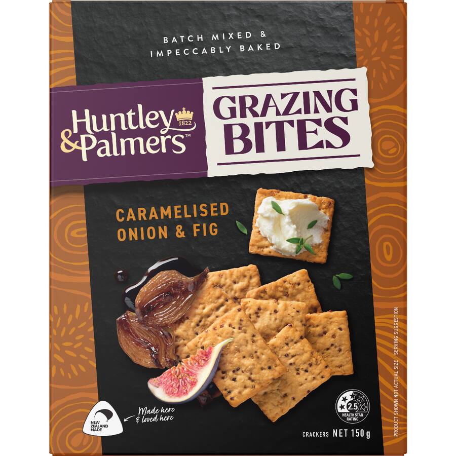 Huntley & Palmers Grazing Bites Cara Onion Fig