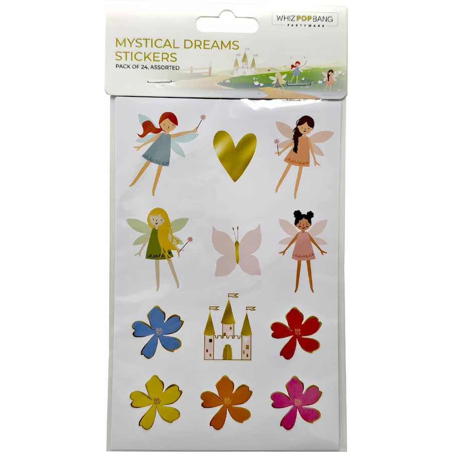 Whiz Pop Bang Stickers Assorted