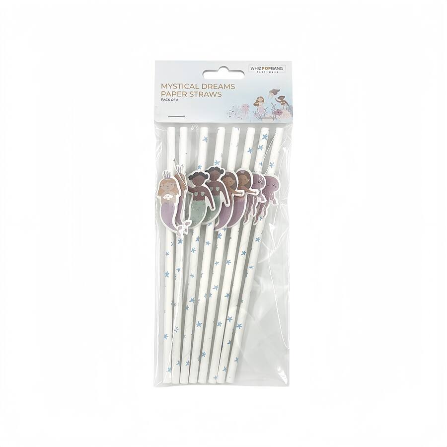 Whiz Pop Bang Paper Straws Themed