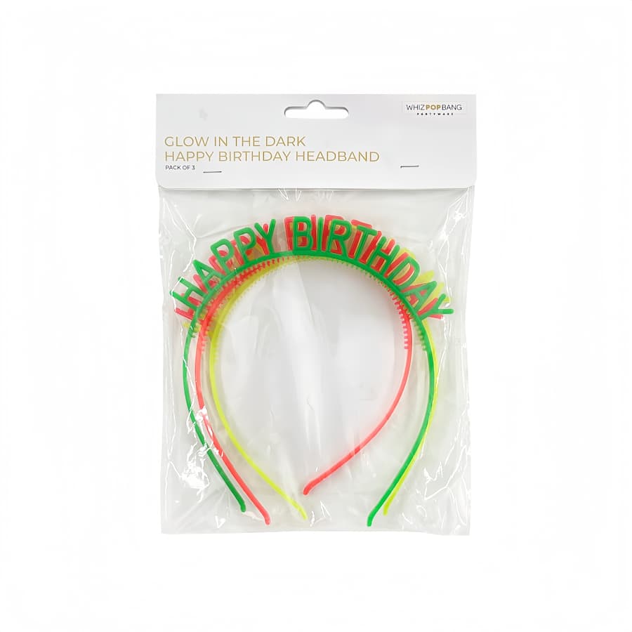 Whiz Pop Bang Headband Glow Assorted