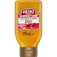 Heinz Seriously Good Mayonnaise Spicy Fiery Chilli Garlic Aiol