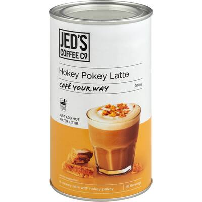 jed's mixes instant coffee hokey pokey latte