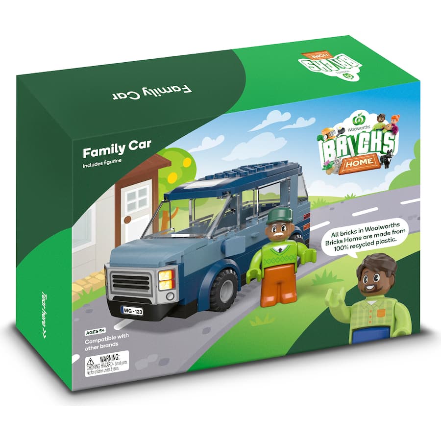 Woolworths Bricks Home Family Car