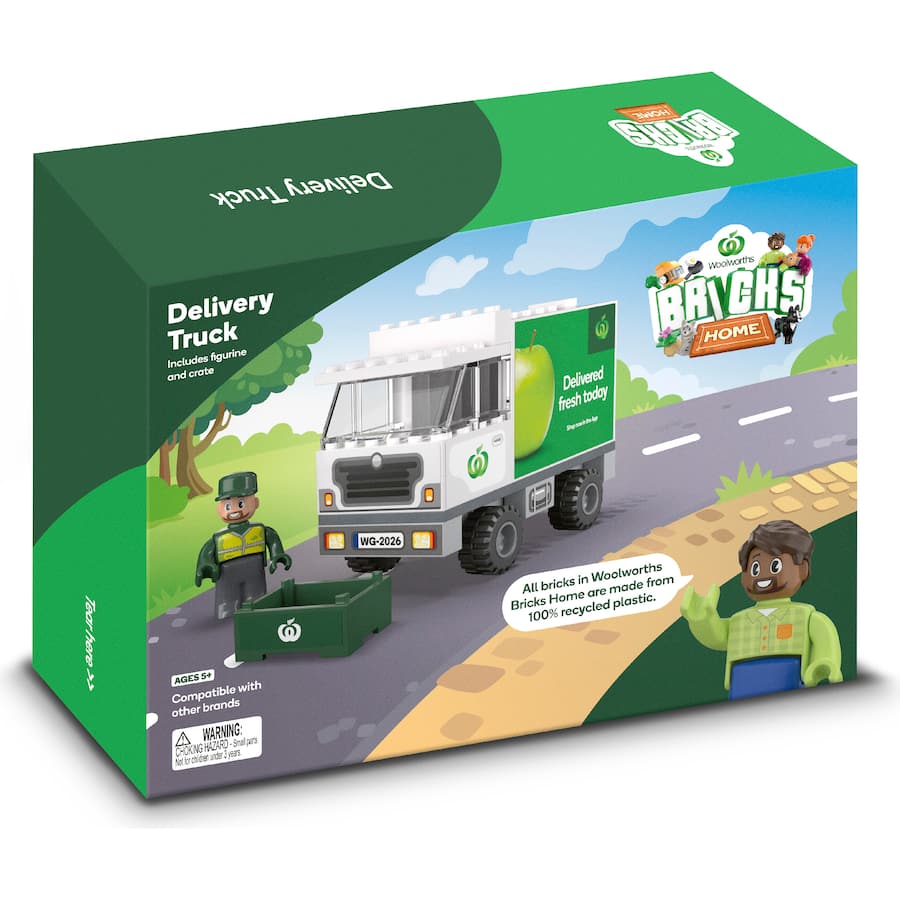 Woolworths Bricks Home Online Delivery Truck