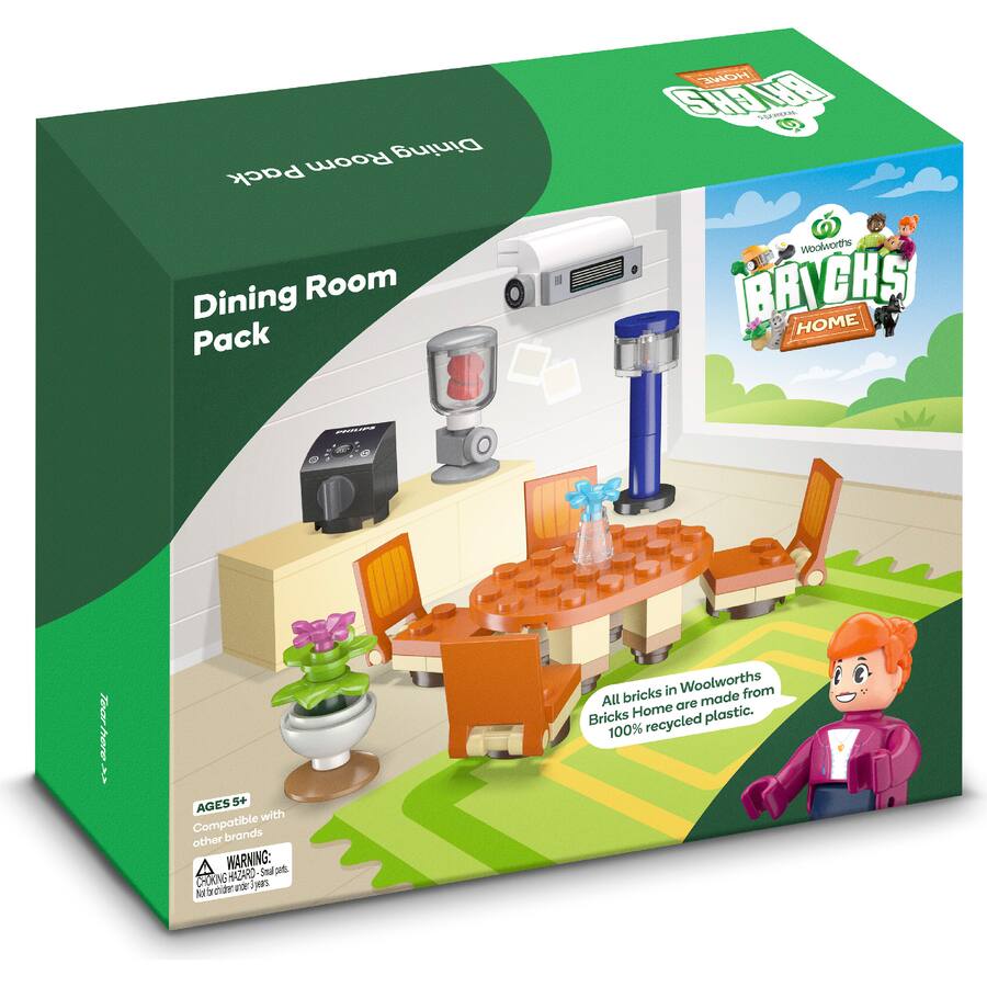 Woolworths Bricks Home Dining Room Pack