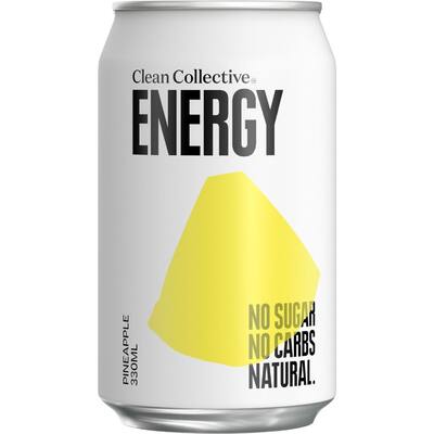clean collective energy drink pineapple
