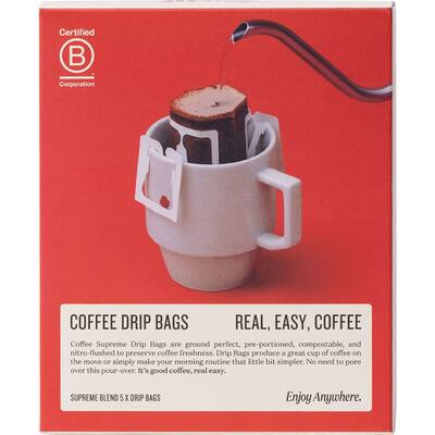 coffee supreme coffee blend drip bags