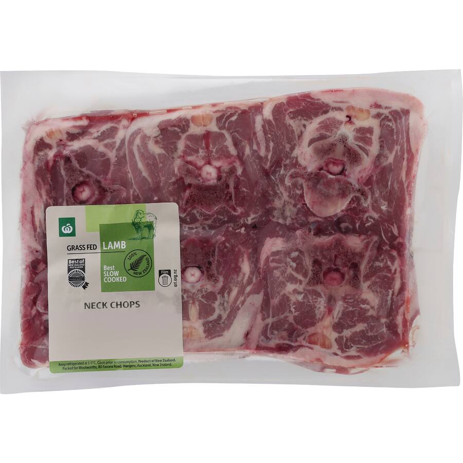 Woolworths Lamb Neck Chops