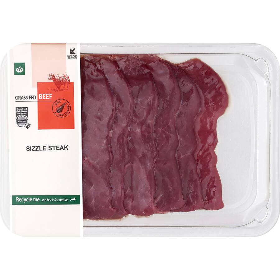 Woolworths Beef Sizzle Steak