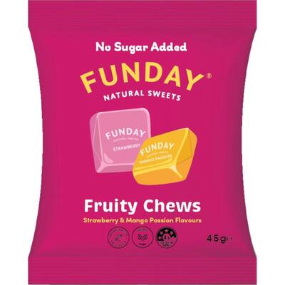 funday natural sweets fruity chews
