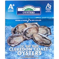 clevedon coast frozen oyster half shell