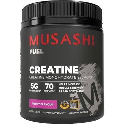 musashi flavoured creatine berry 
