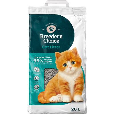 breeder's choice cat litter paper
