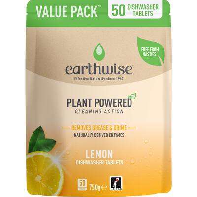 earthwise dishwasher tablets lemon