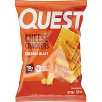 Quest Cheese Crackers Cheddar Blast
