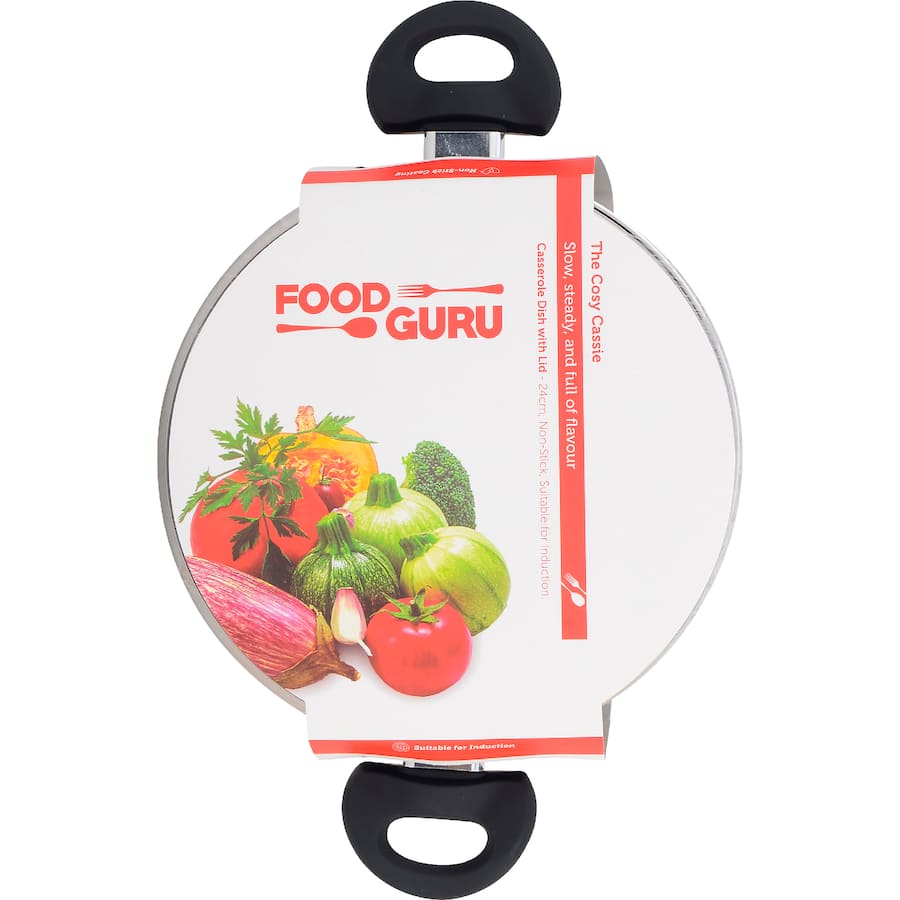 Food Guru Casserole Dish With Lid