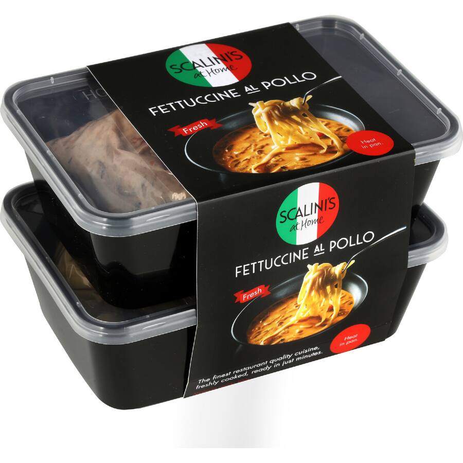 Scalini's At Home Ready Meal Fettucine Al Pollo Pasta