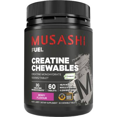 musashi creatine chewables