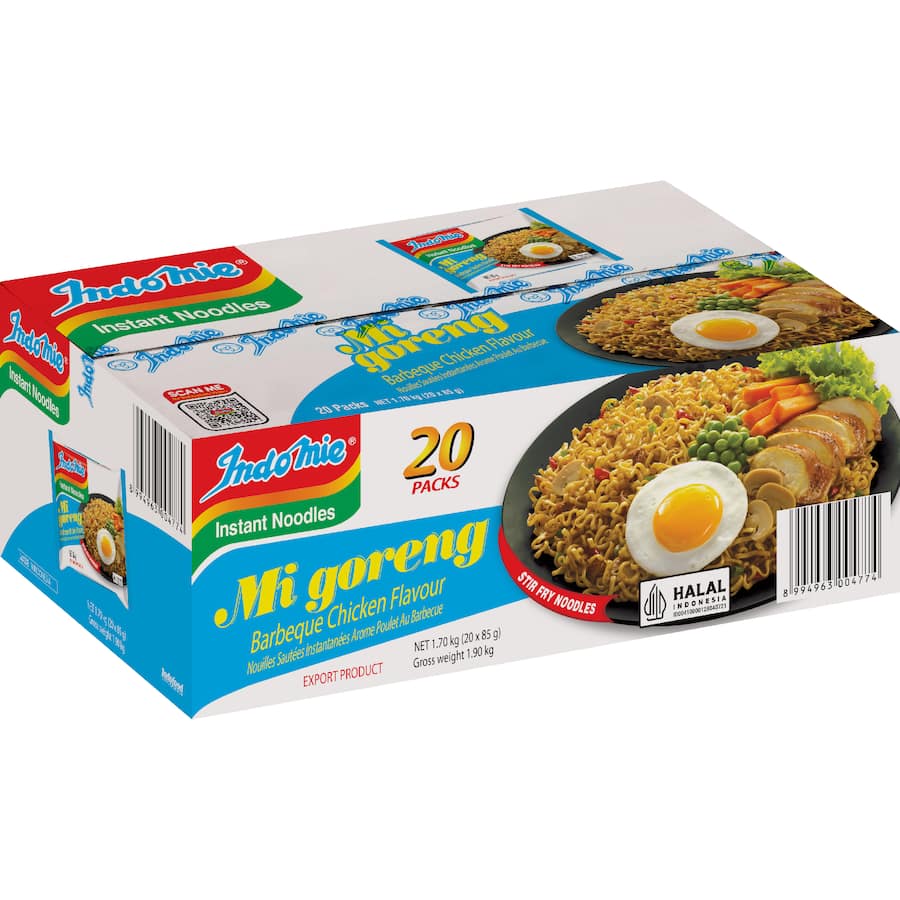 Indomie Noodles Mi Goreng Barbeque Chicken