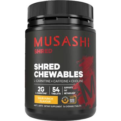 musashi chewables shred