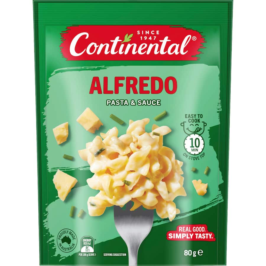 Continental Pasta & Sauce Alfredo