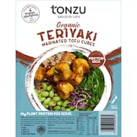 Organic Teriyaki Marinated Tofu Cubes