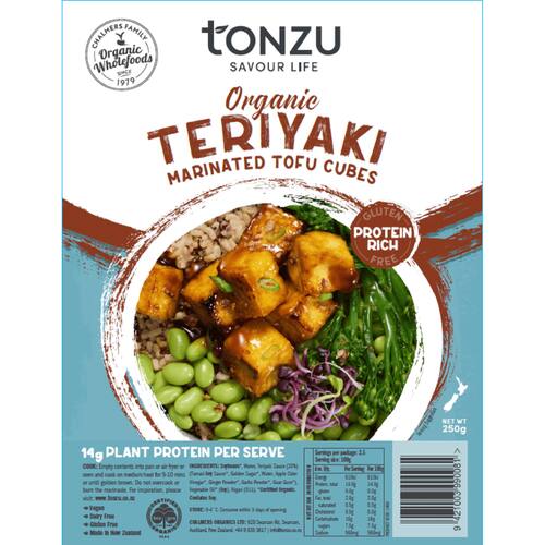 Tonzu Tofu Cubes Teriyaki