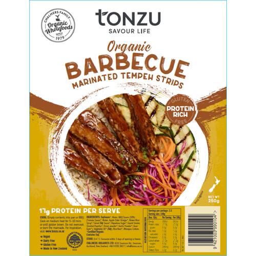 Tonzu BBQ Organic Tempeh Strips