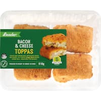leader toppas bacon & cheese