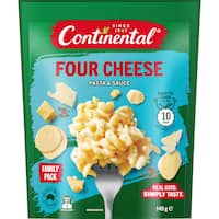 Continental Four Cheeses Pasta & Sauce