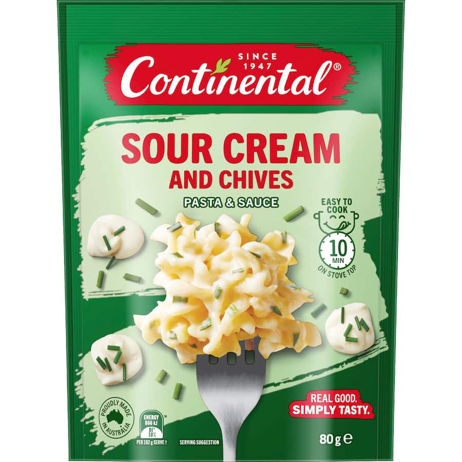 Continental Pasta & Sauce Sour Cream & Chives