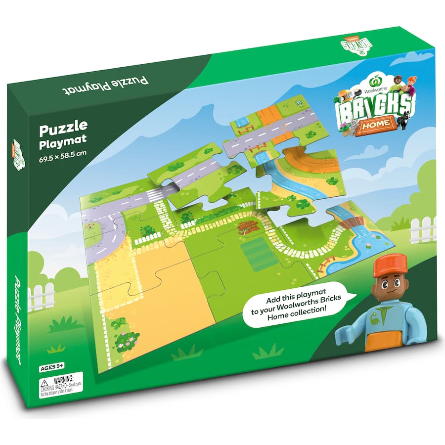 Woolworths Bricks Home Puzzle Playmat