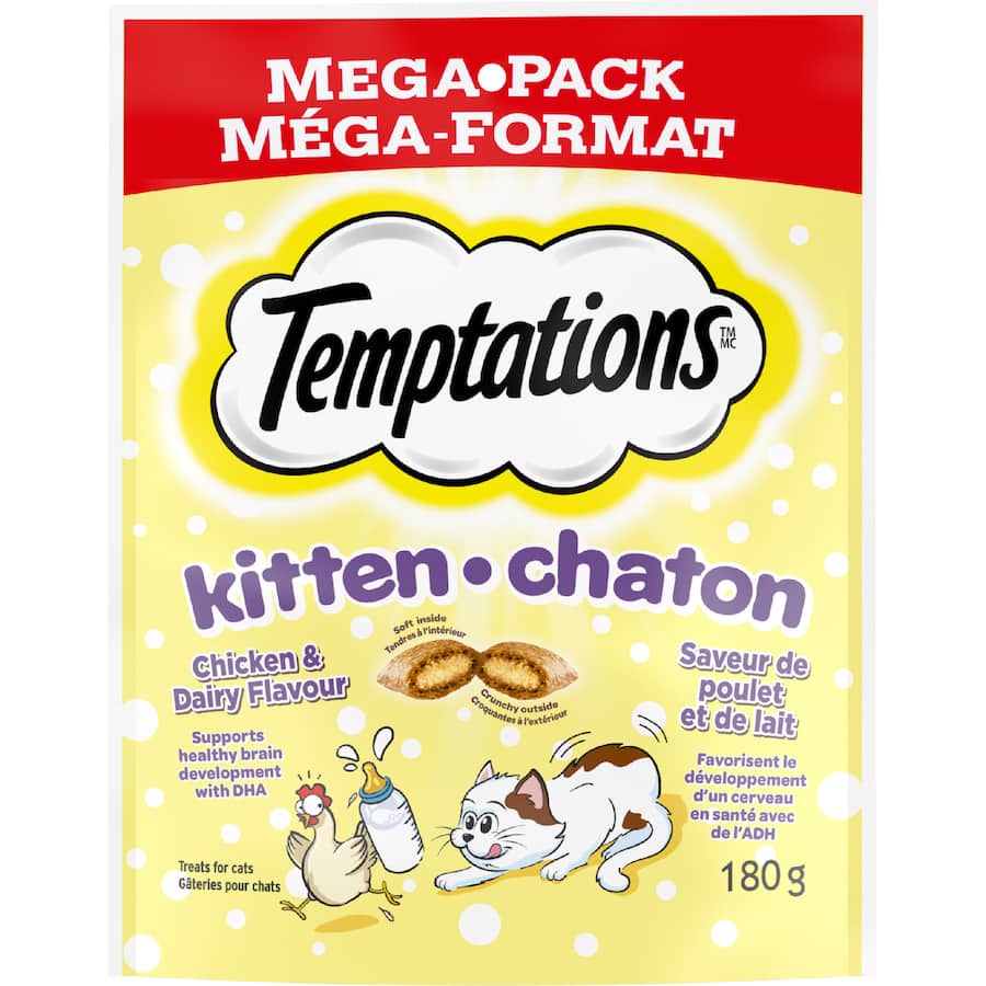 Temptations Kitten Cat Treats Chicken & Dairy