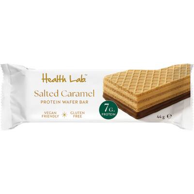 health lab protein wafer bar salted caramel