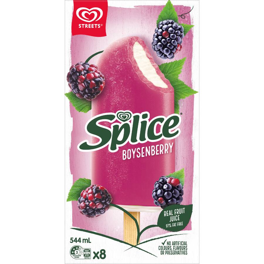 Splice Frozen Dessert Boysenberry