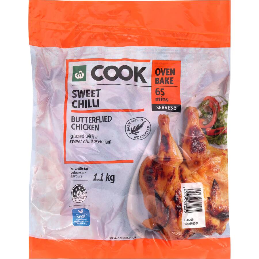 Woolworths Cook Nz Chicken Butterfly Sweet Chilli Jam