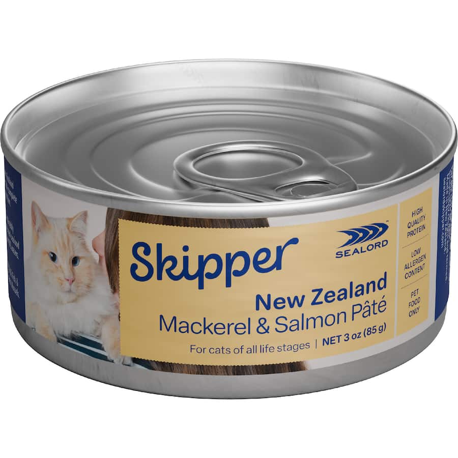 Sealord Skipper Wet Cat Food Mackerel And Salmon
