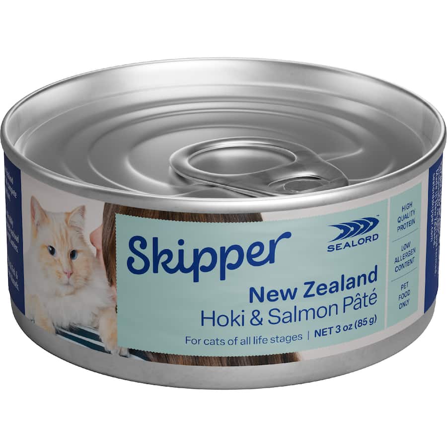 Sealord Skipper Wet Cat Food Hoki And Salmon