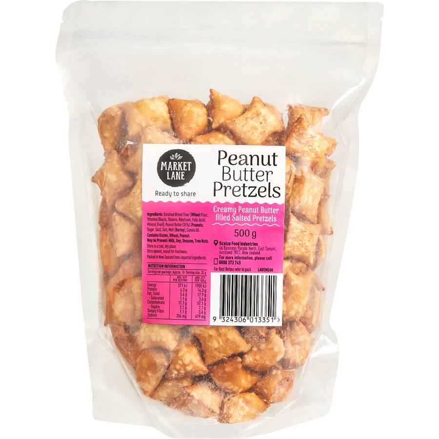 Market Lane Pretzels Peanut Butter