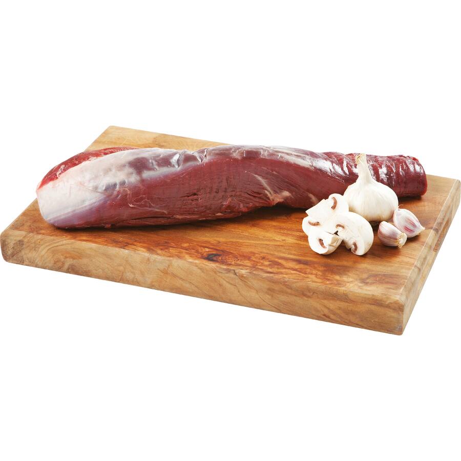 Woolworths Beef Eye Fillet Whole Frozen