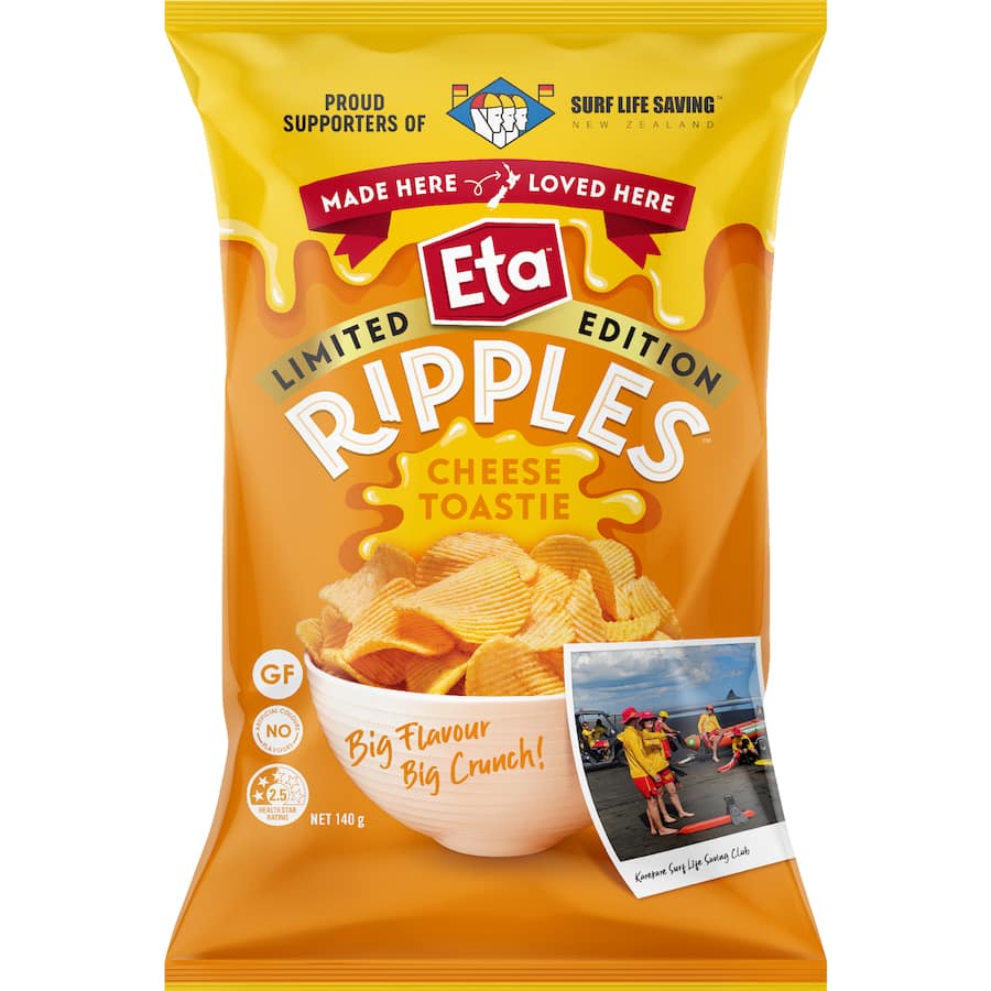 Eta Chips Ripples Cheese Toastie