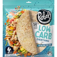 Rebel Bakehouse Wraps Low Carb Everything