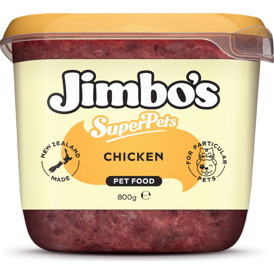 Jimbo's Superpets Pet Food Chicken