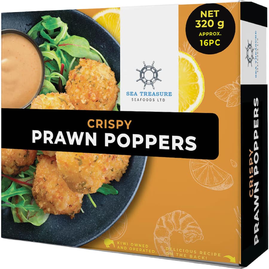 Sea Treasure Poppers Crispy Prawn