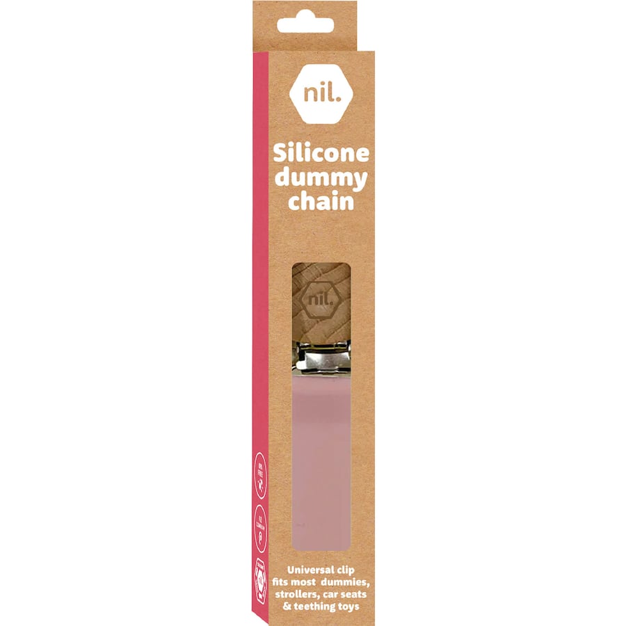 Nil. Baby Dummy Chain Silicone