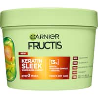 garnier fructis hair mask keratin sleek